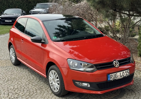 Volkswagen Polo cena 18500 przebieg: 173100, rok produkcji 2010 z Bolesławiec małe 596